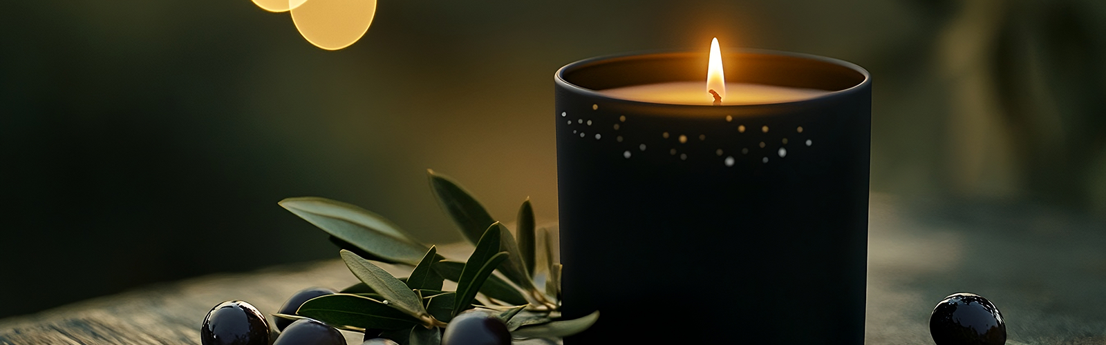 Algovita Calabrian Olive Wax Candle