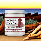Mahogany Driftwood Pet Odor Eliminator Candle