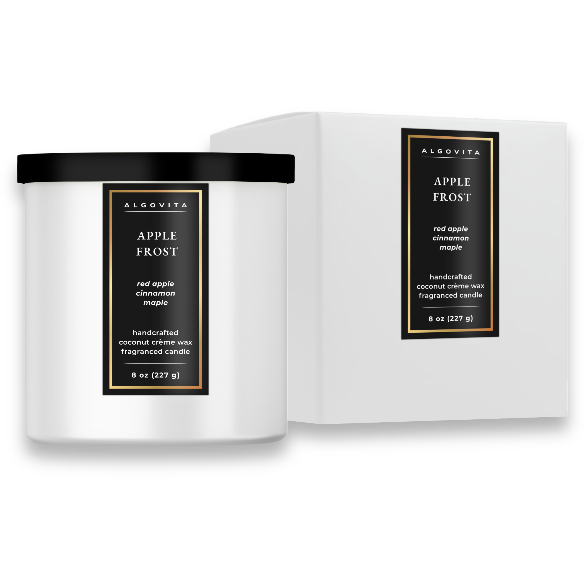 Apple Frost Coconut Crème Wax Scented Candle