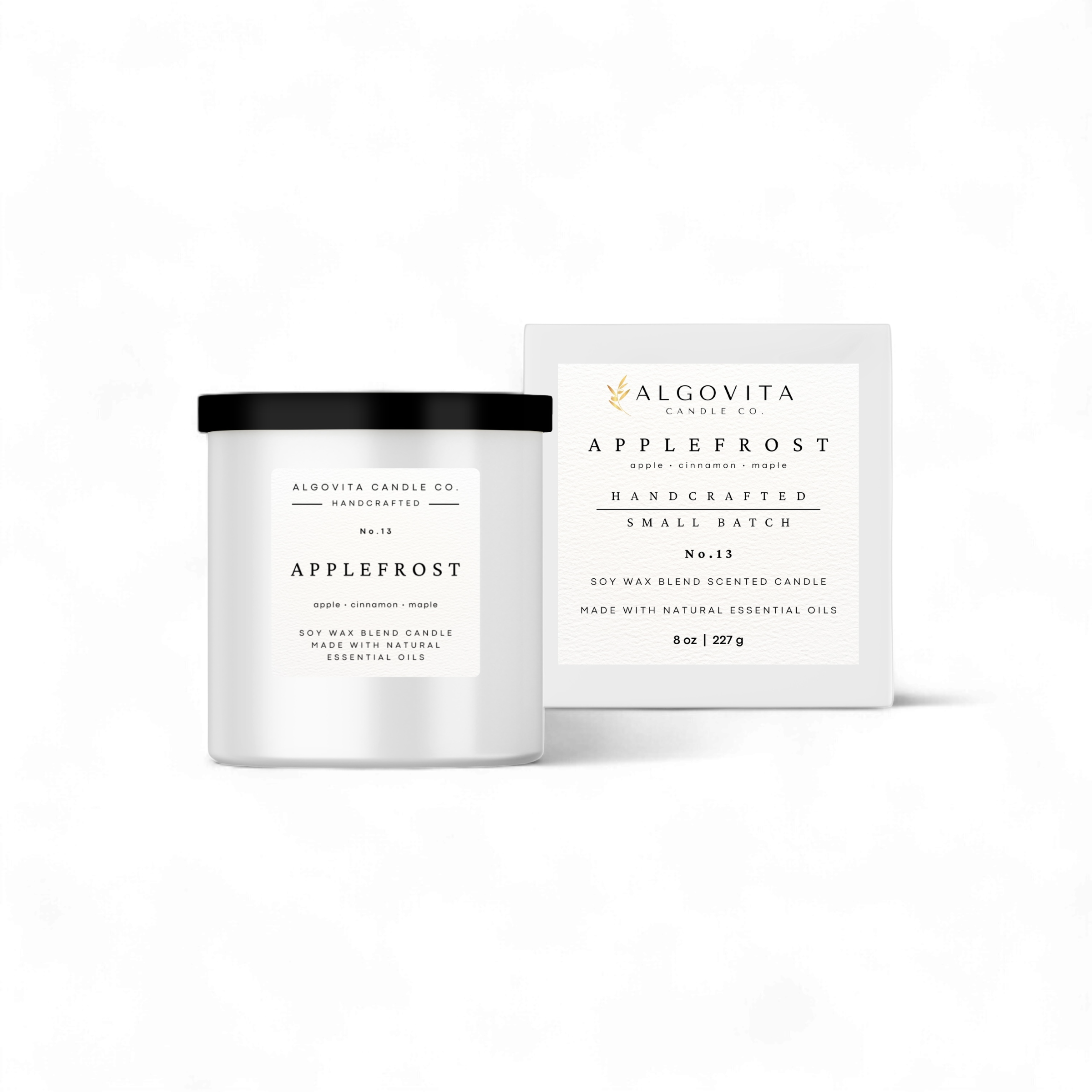 Applefrost Soy Wax Scented Candle