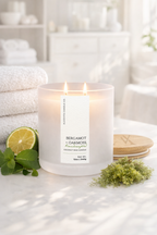 Bergamot + Oakmoss Coconut Wax Fragranced Candle