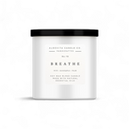 Breathe, Luxury Scented Candle with Mint, Eucalyptus, and Musk