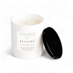 Breathe, Luxury Scented Candle with Mint, Eucalyptus, and Musk