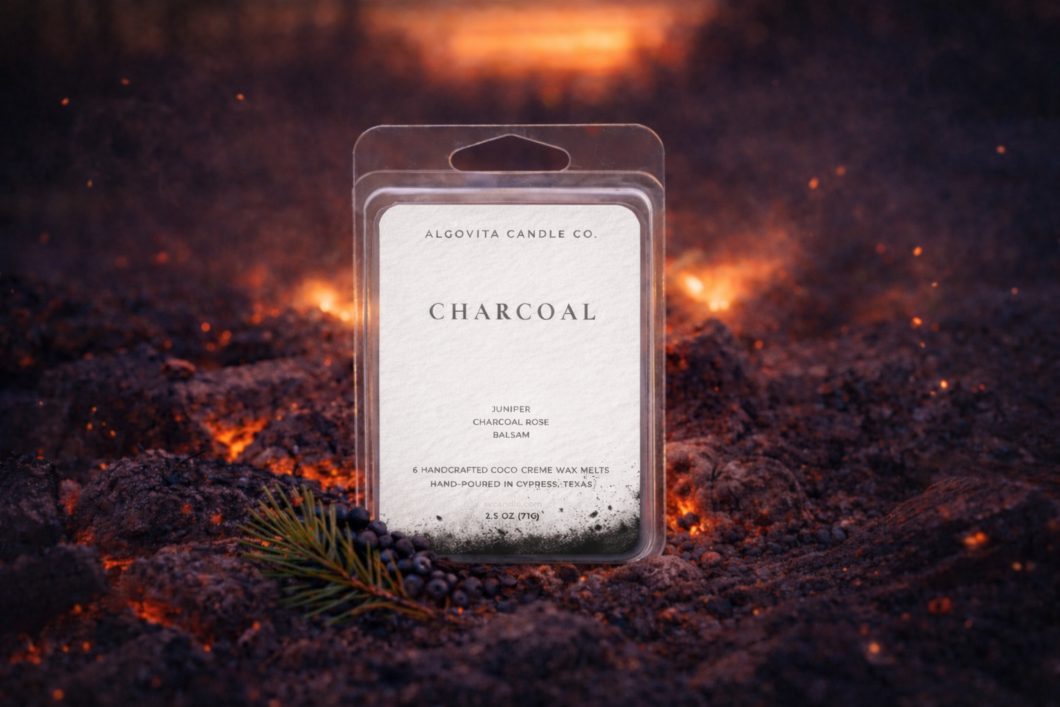 Charcoal Coconut Crème Wax Melts