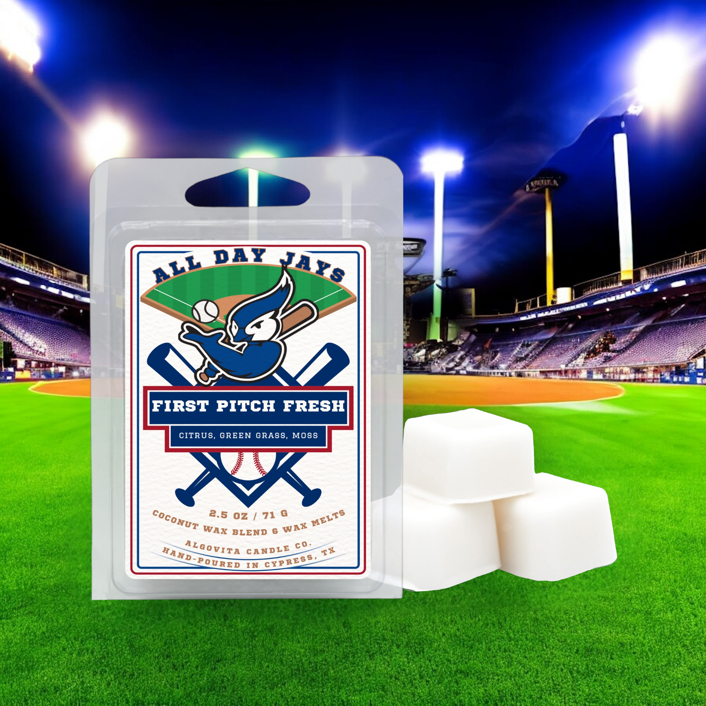 Coconut Crème Wax First Pitch Fresh Wax Melt