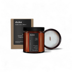 Duke Scented Coconut Crème Wax Wood Wick Candle