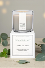 Algovita Eucalyptus Mint Coconut Crème Wax Fragranced Candle
