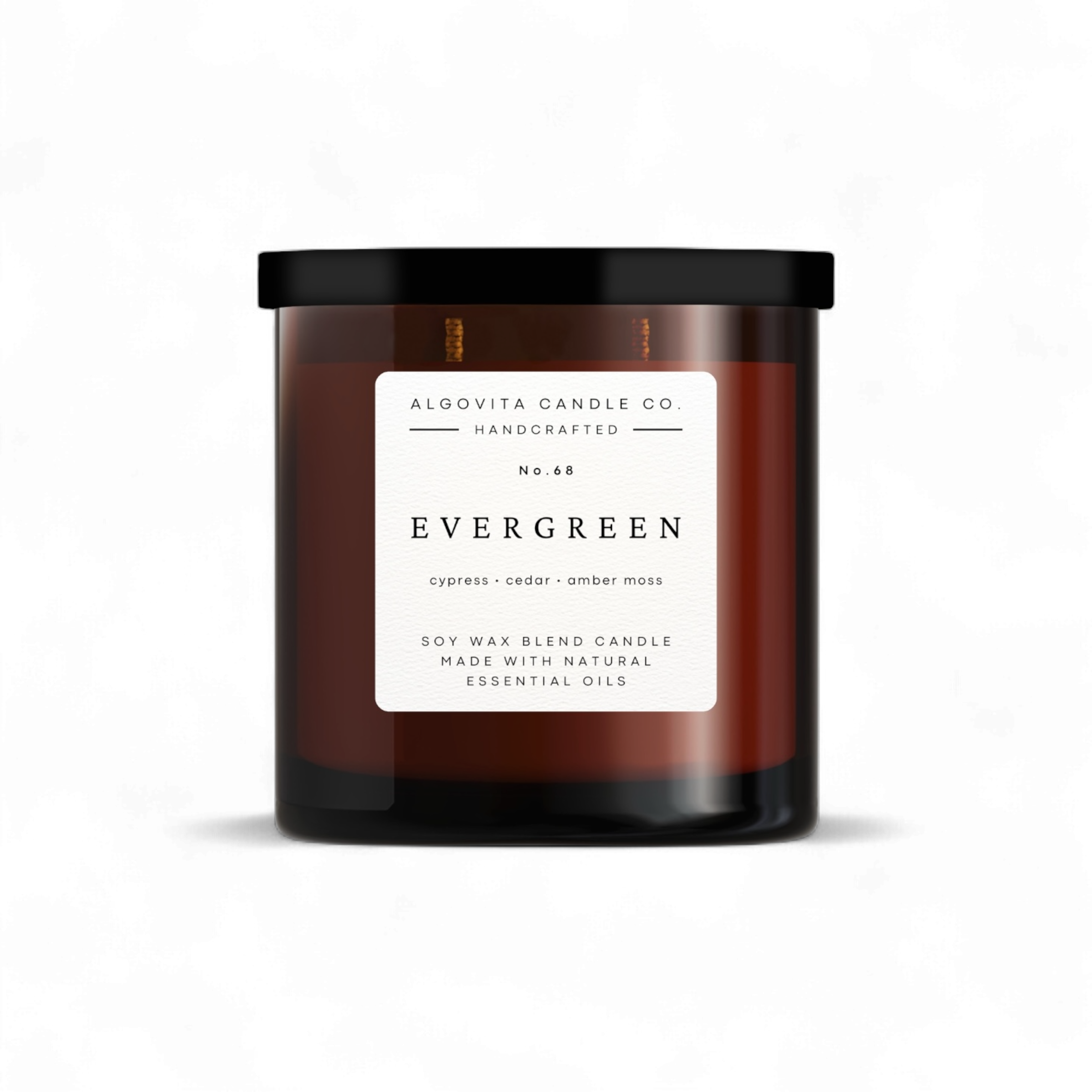 Evergreen Soy Wax Scented Candle