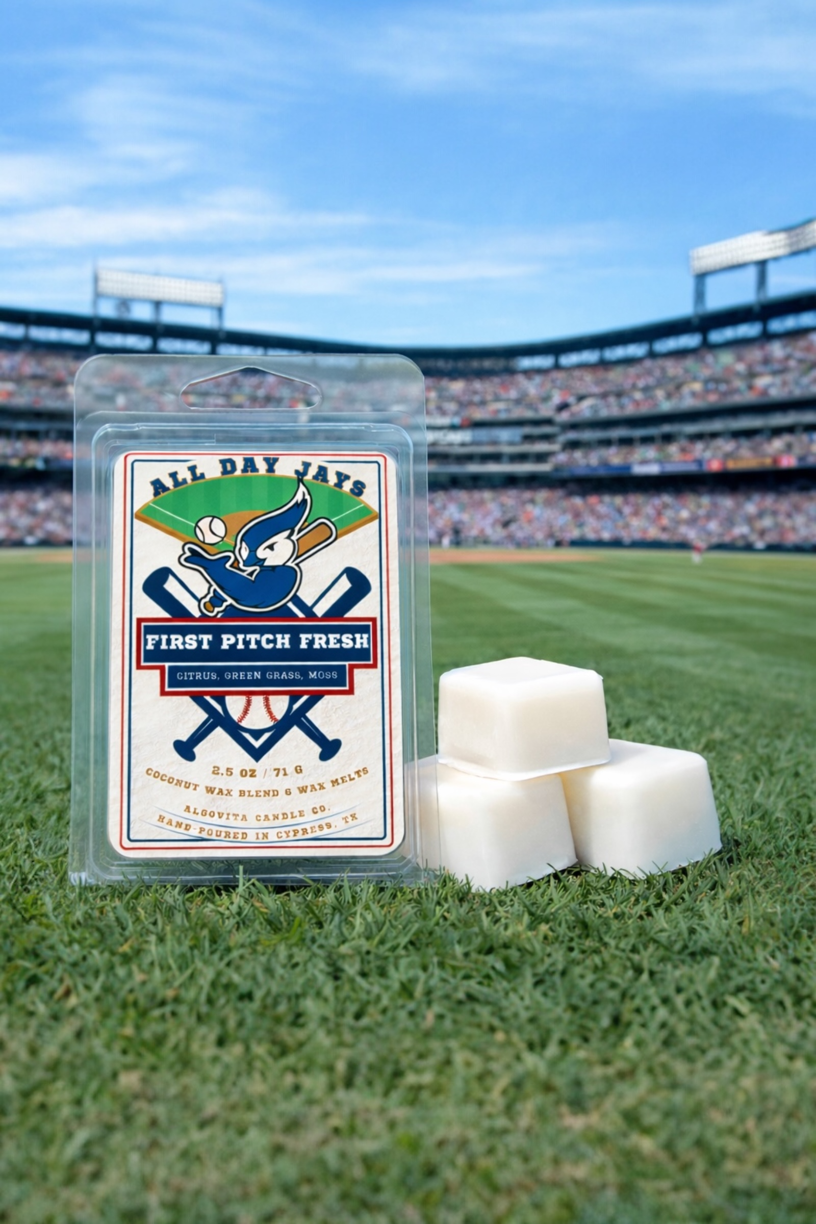 First Pitch Fresh Coconut Creme Wax Melt