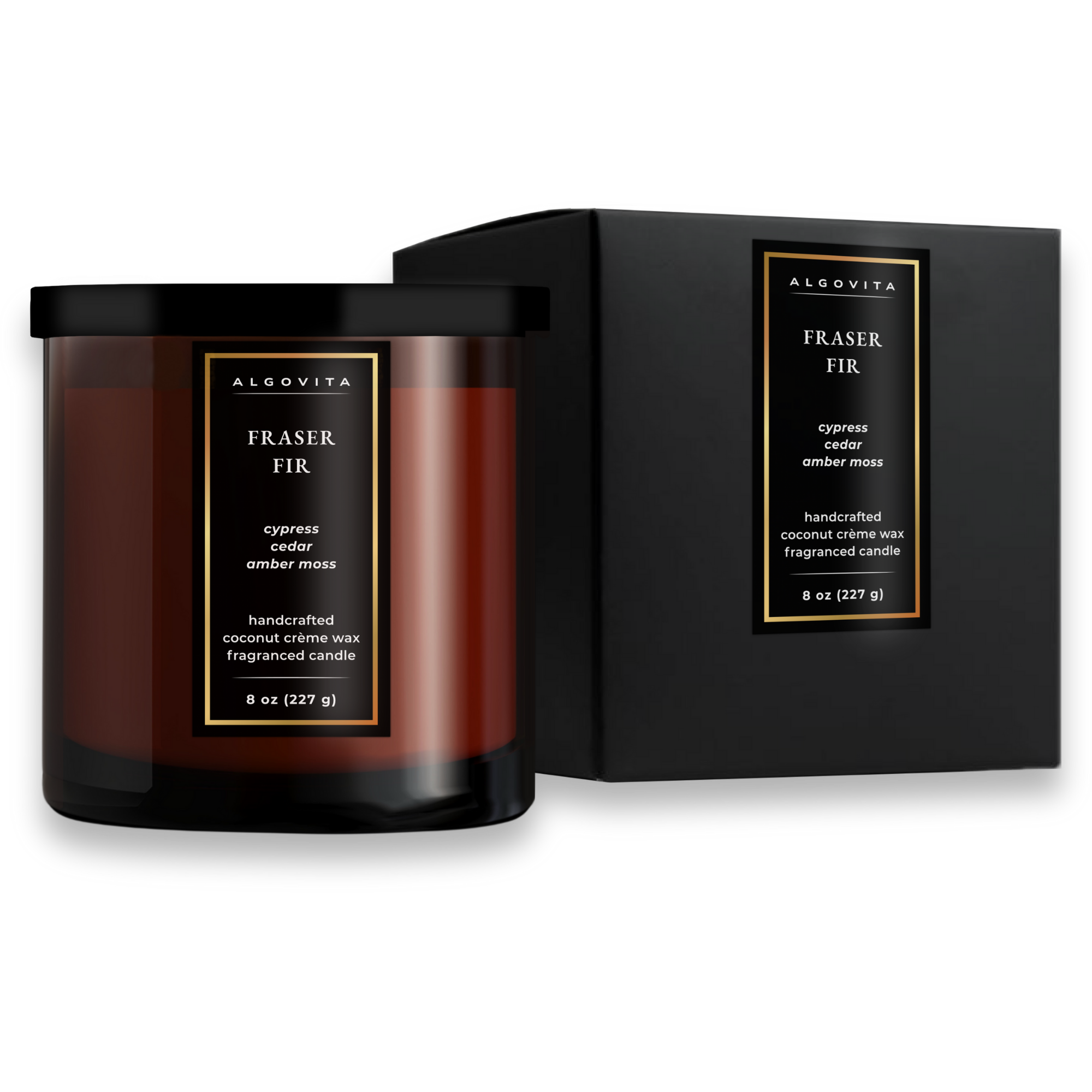 Fraser Fir Coconut Crème Wax Scented Candle