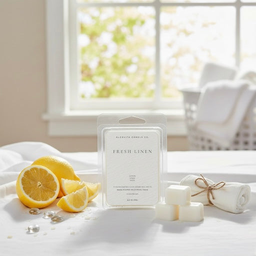 Fresh Linen Coconut Crème Wax Melt Cubes