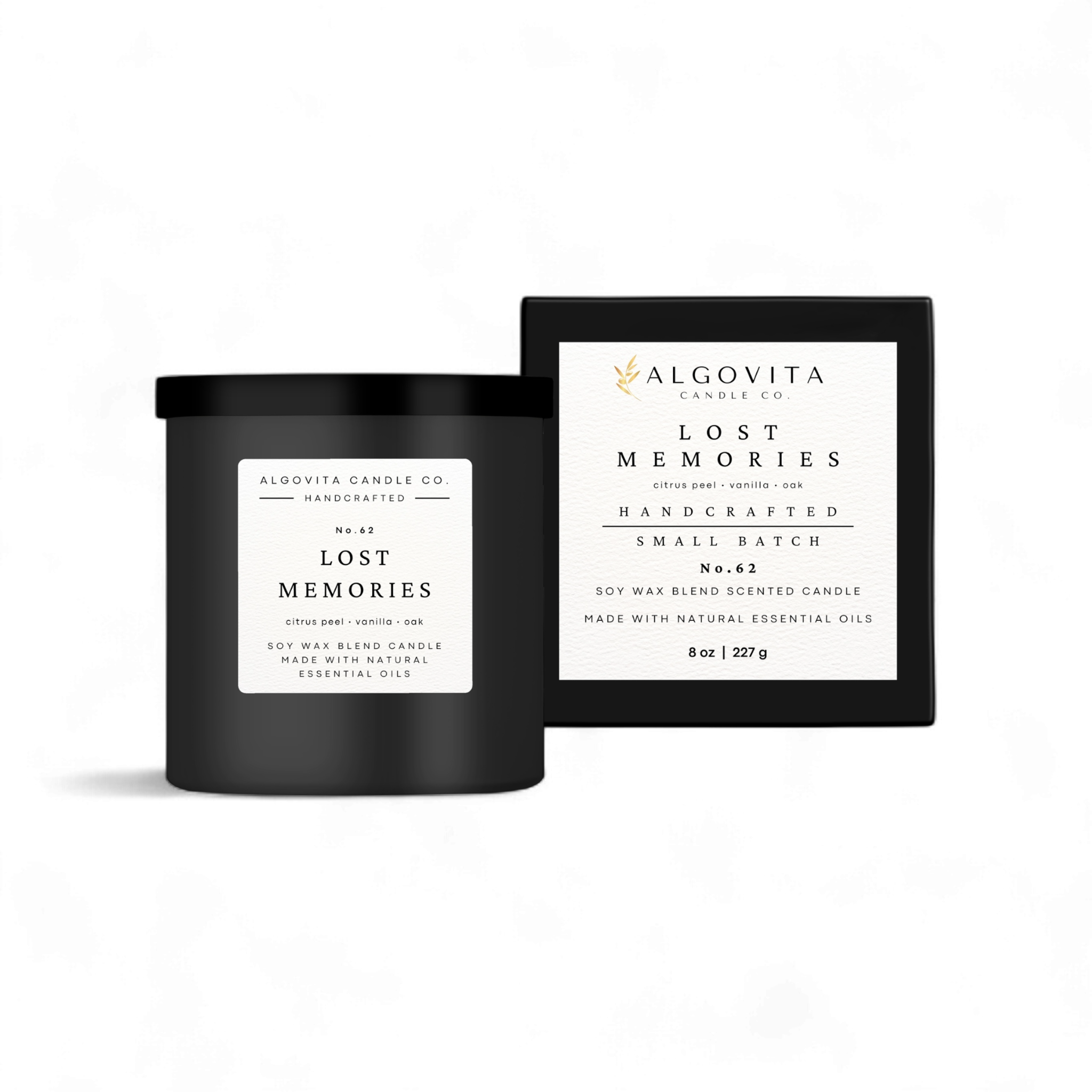 Lost Memories Soy Wax Scented Candle