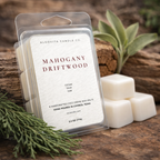 Mahogany Driftwood Coconut Crème Wax Melt Cubes