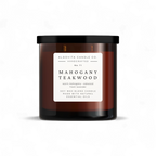 Mahogany Teakwood, Scented Candle with Warm Mahogany, Oakwood, and Fresh Lavender