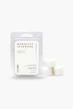 Mahogany Teakwood, Scented Wax Melt with Warm Mahogany, Oakwood, and Fresh Lavender