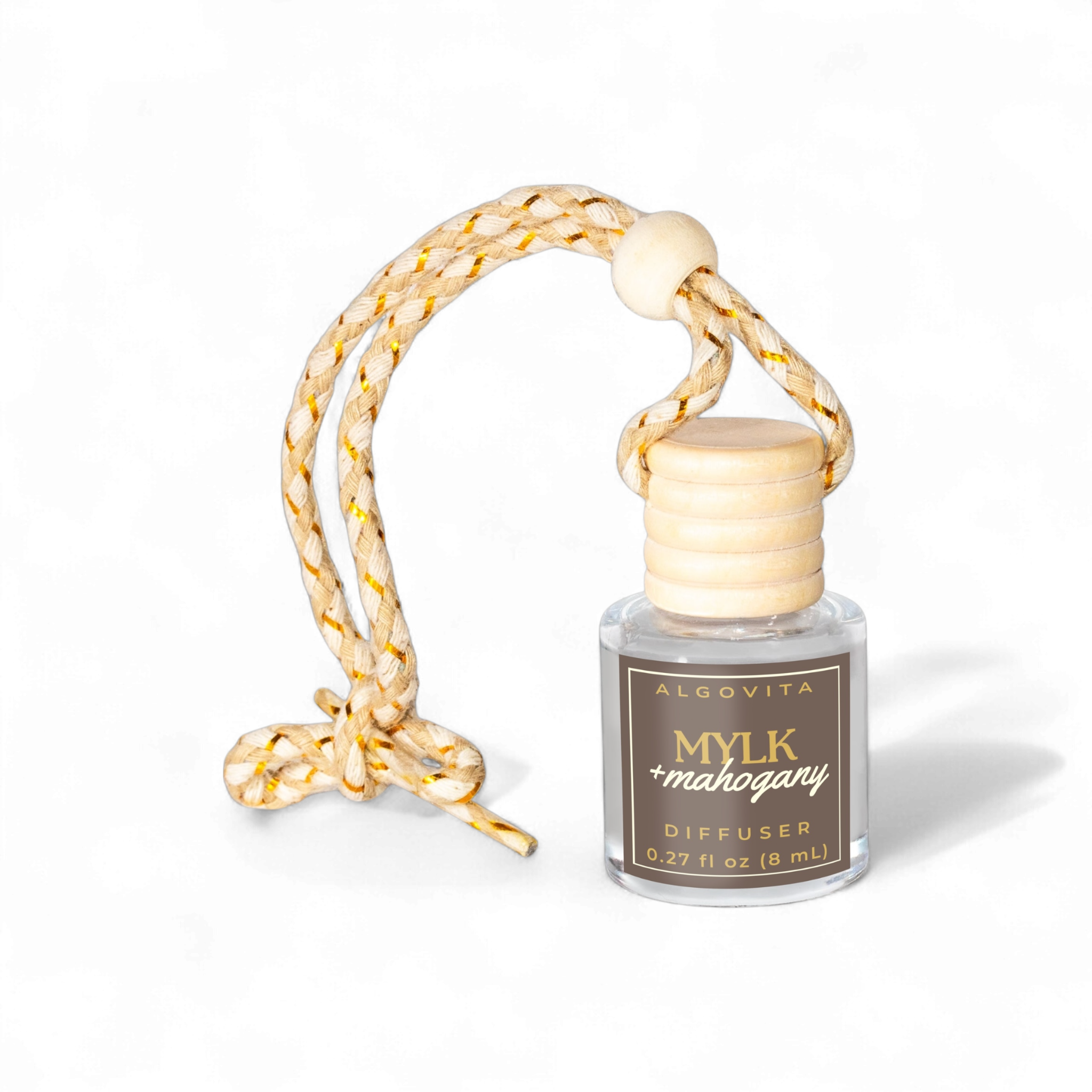 Mylk + Mahogany Air Freshener Car Diffuser