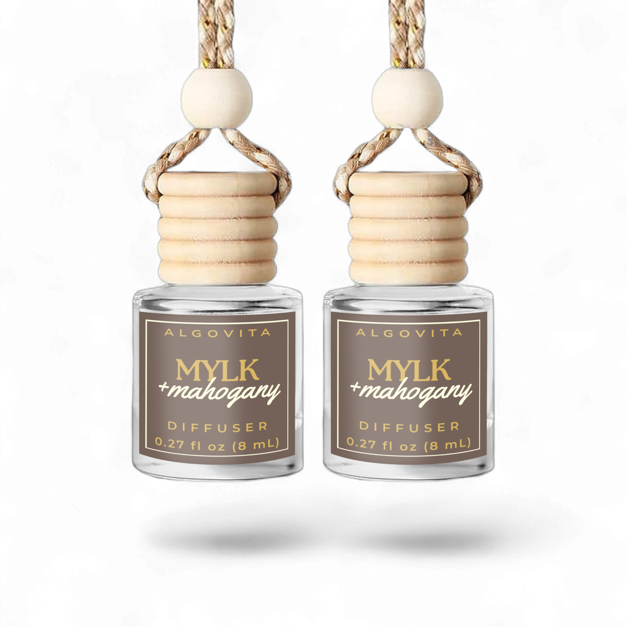Mylk + Mahogany Car Air Freshener Diffuser