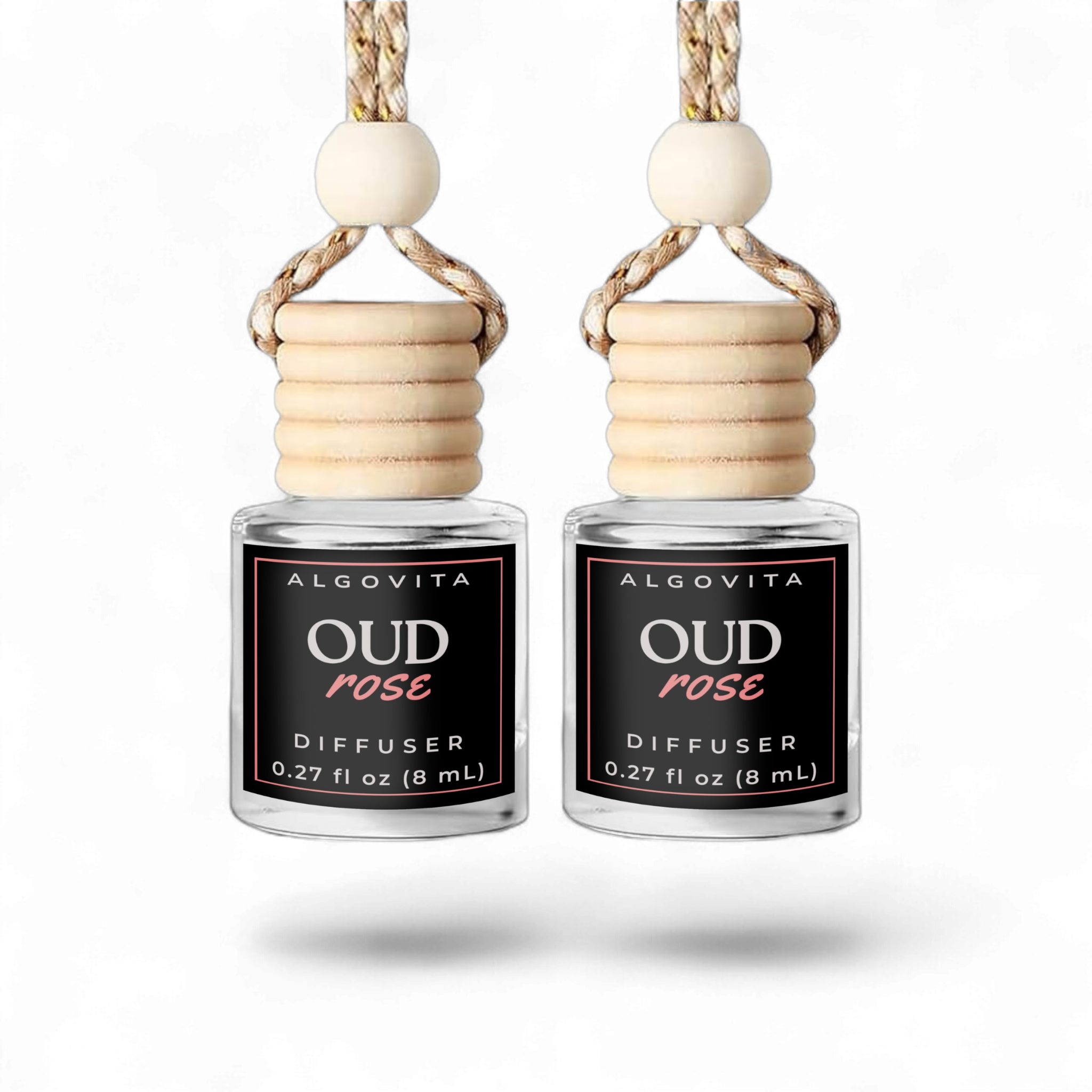 Oud Rose Car Air Freshener Diffuser