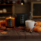 Pumpkin Spice Latte Coconut Crème Wax Scented Candle