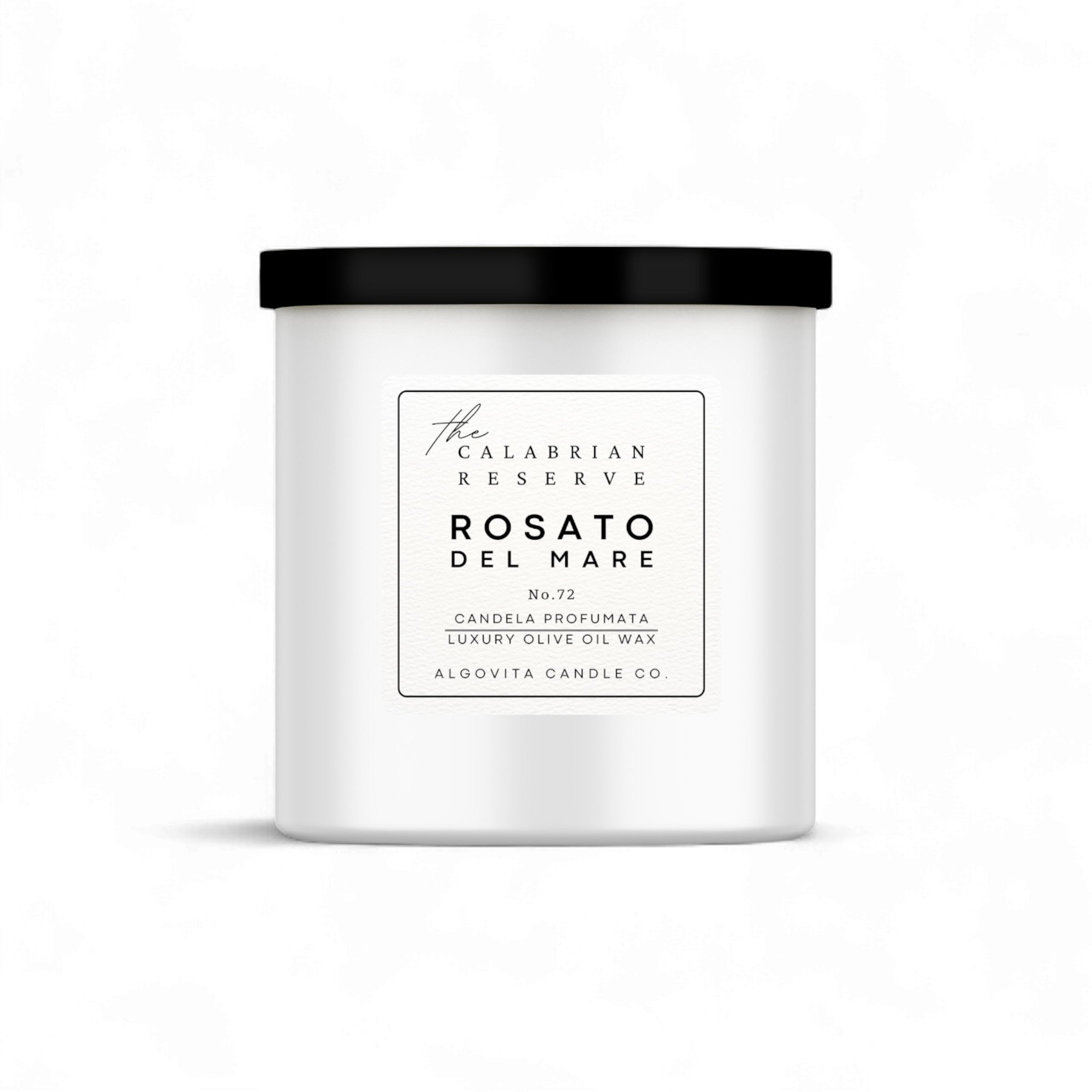Rosato Del Mare, Luxury Scented Candle, Bohemian Rose, Sea Salt, Patchouli