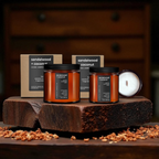 Sandalwood and Coconut Coconut Crème Wax Scented Candle