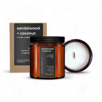 Sandalwood and Coconut Coconut Crème Wax Scented Candle