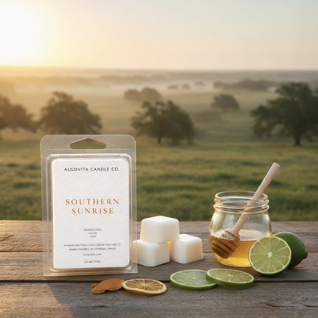 Southern Sunrise Coconut Crème Wax Melt Cubes