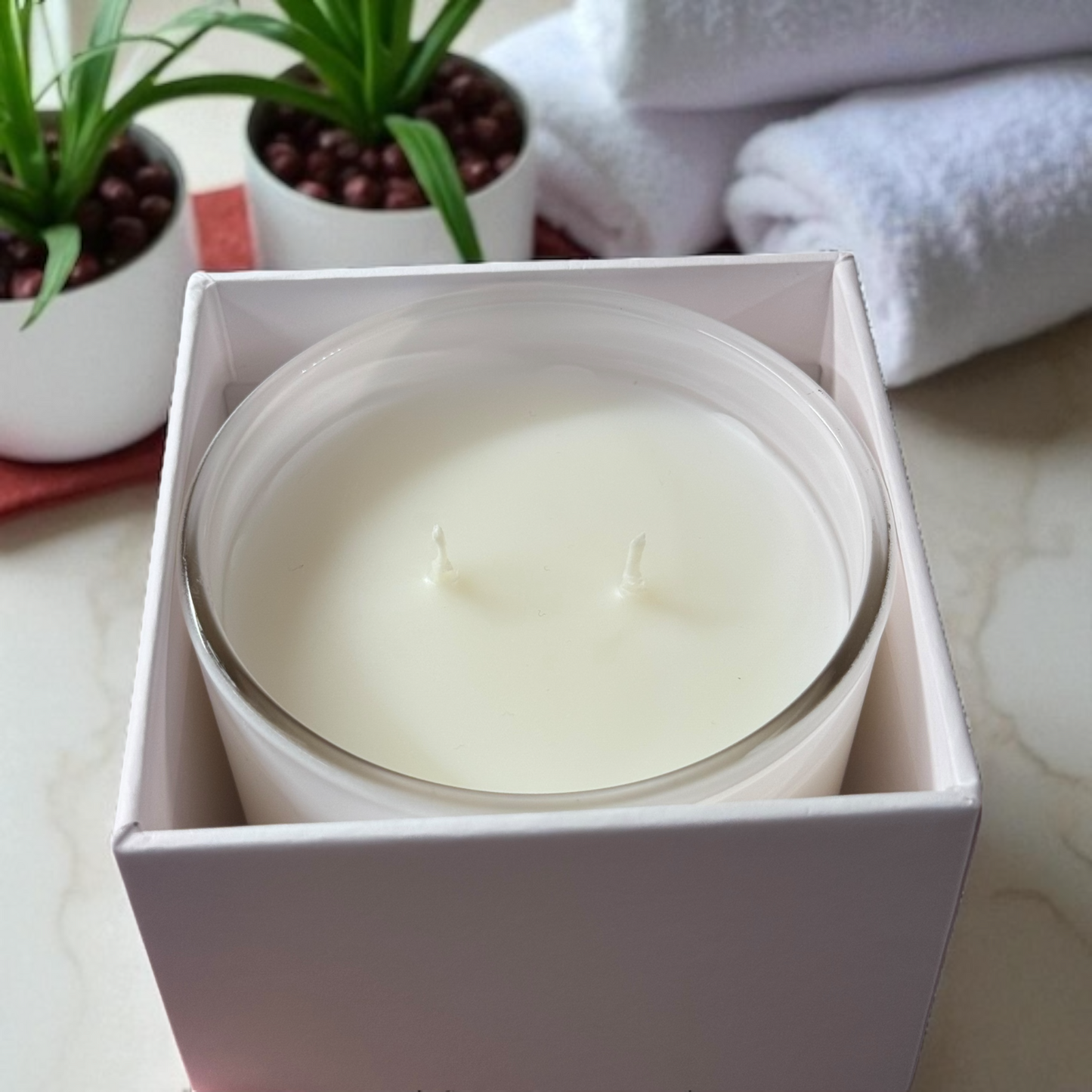 Spa Day Coconut Crème Wax Scented Candle