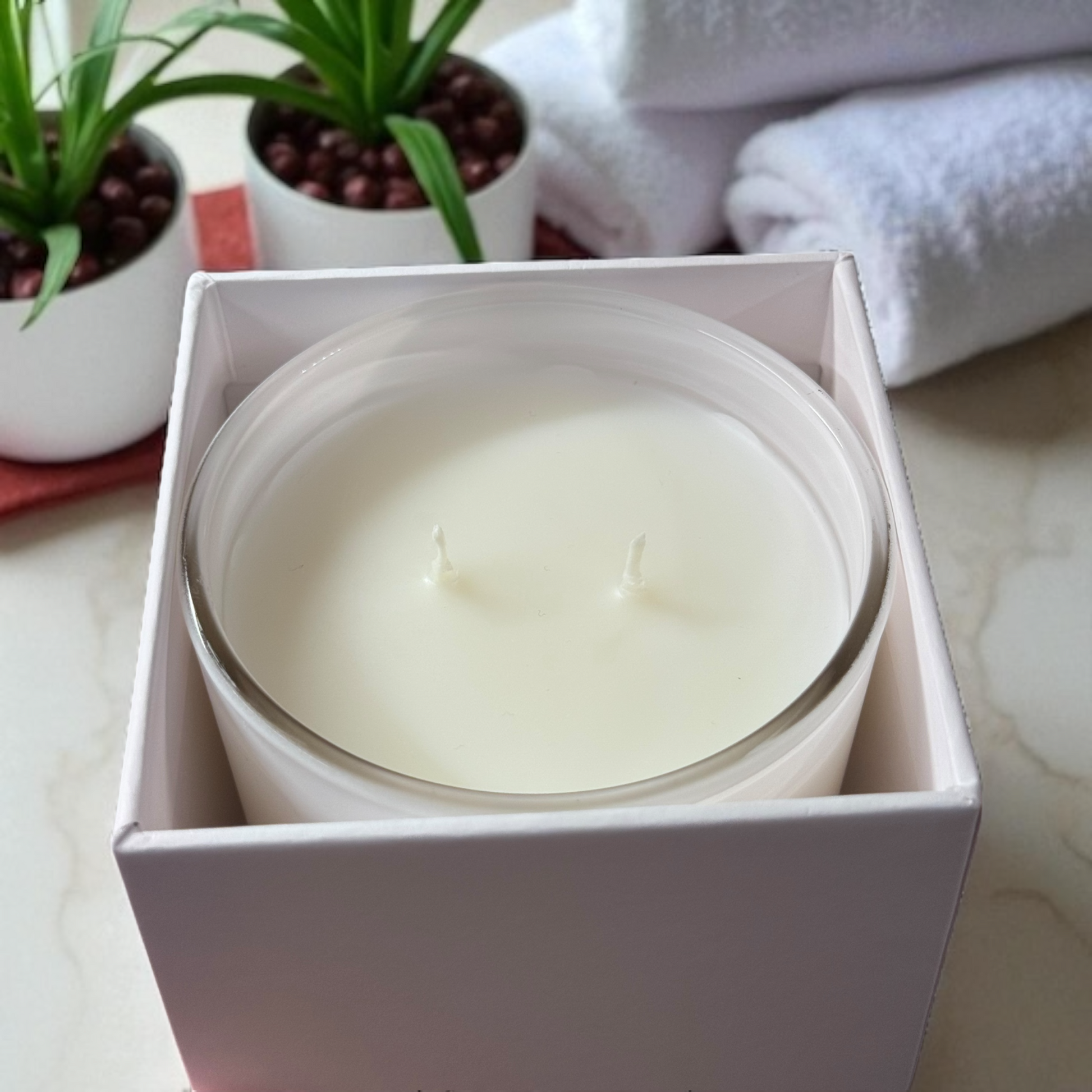 Spa Day Coconut Crème Wax Scented Candle