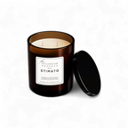 Stimato Luxury Scented Candle with Palo Santo, Saffron, and Sandalwood