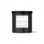 Teak and Oud Wood Soy Wax Scented Candle
