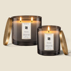Toscana Luxury Olive Wax Fragranced Candle with French Lavender and Egyptian Amber