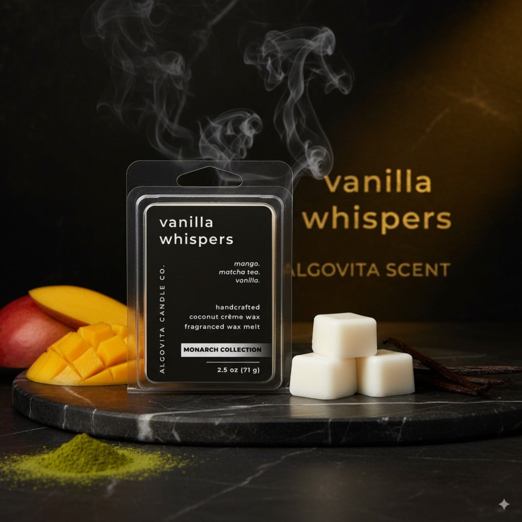 Coconut Crème Wax Vanilla Whispers Wax Melt
