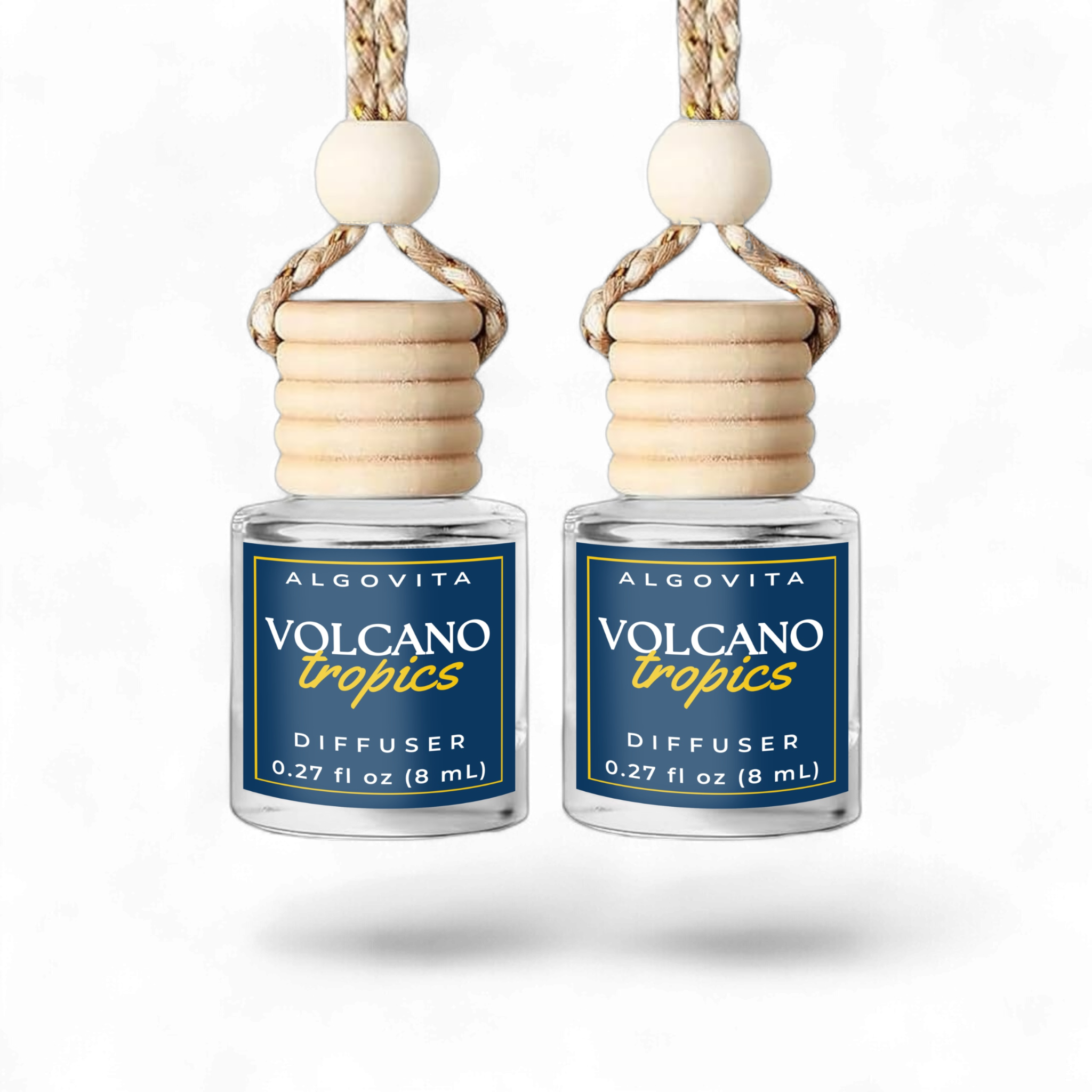 Volcano Tropics Car Air Freshener Diffuser